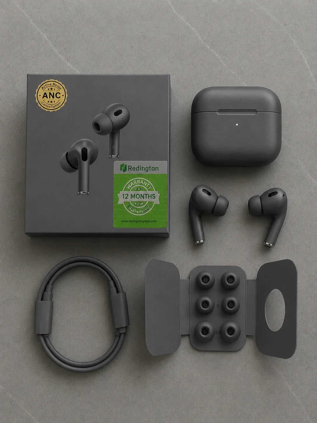 ANC Pro Charging Case – Black Edition